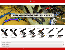 Tablet Screenshot of mastercutlery.com